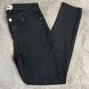 Paige Black Denim Verdugo Ultra Skinny Jeans
